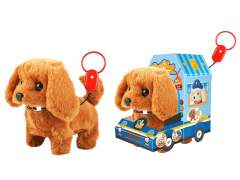Wired Controlled Brown Haired Dog toys