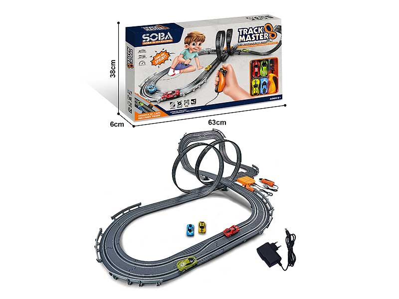 1:64 Wire Control Track Racing Car toys