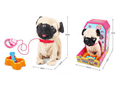 Wire Controlled  Plush Leash Pet Dog Set