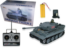 2.4G 1:16 R/C Tiger Smoking Tank w/Charger