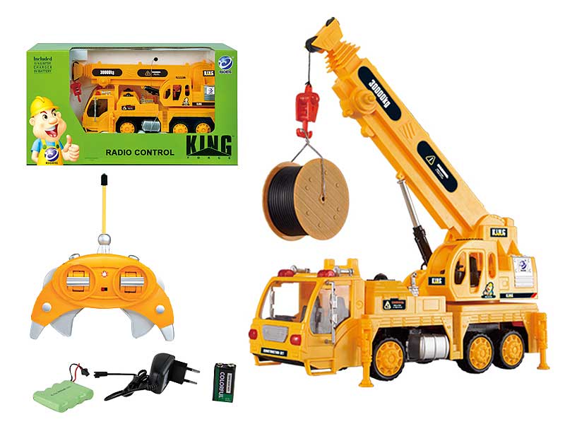 R/C Construction Car 8Ways W/L_Charge toys