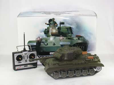 2.4G 1:16 R/C smoking tank toys