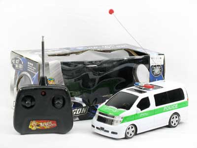 R/C Police Car 4Ways(3S) toys