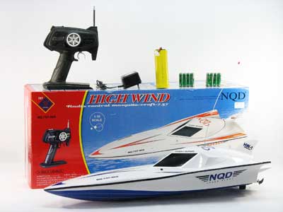 2.4G 1:16 R/C Boat W/Charger toys