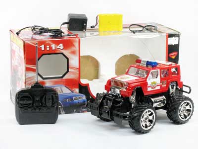 R/C Police Car 4Ways W/Charge toys