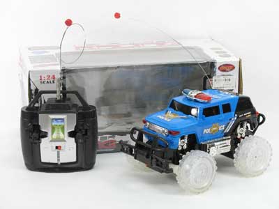 R/C Cross-country Police Car 4Ways W/L(3C) toys