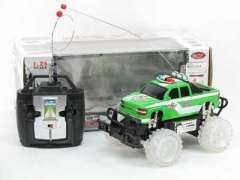 R/C Cross-country Police Car 4Ways W/L(3C) toys