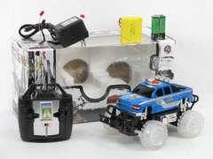 R/C Cross-country Police Car  4Ways W/L_Charge toys