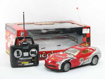 R/C Racing Car 4Way W/L toys