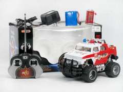 R/C Police Car 4Ways W/L_Charge toys