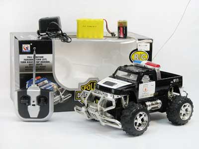 R/C Cross-country Police Car W/Charge toys