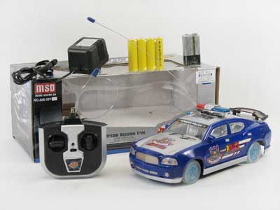 R/C Police Car 4Ways W/L_Charger toys