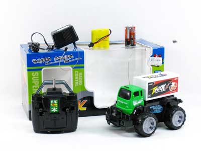 R/C Container Car 4Ways W/L_Charge toys