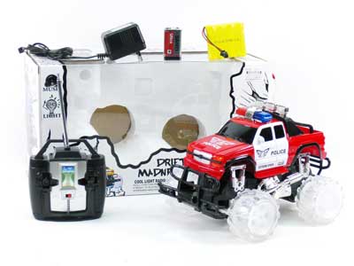 R/C Cross-country Police Car 4Ways W/L_M(3C) toys