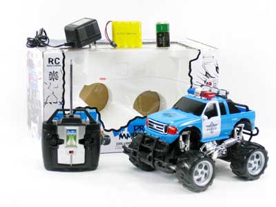 R/C Cross-country Police Car 4Ways(3C) toys