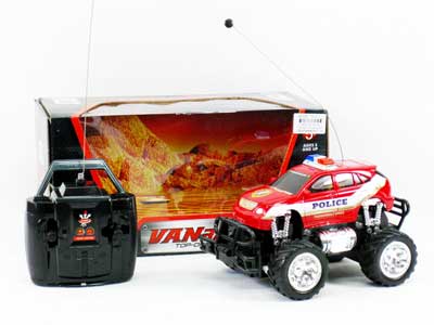 R/C Cross-country Police Car 4Ways W/L(4C) toys