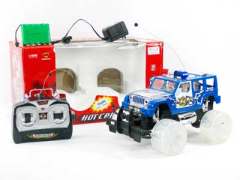 1:16R/C Cross-country Police Car 4Ways W/L toys