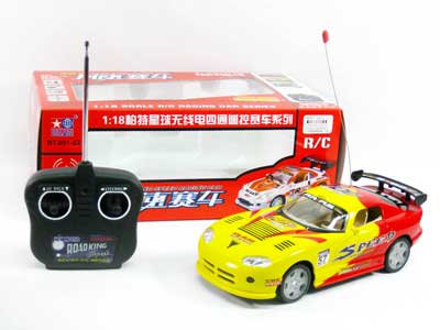 1:18 R/C Racing Car 4Ways W/L(3S) toys