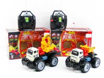 R/C Construction Truck 4Ways W/L(4S) toys