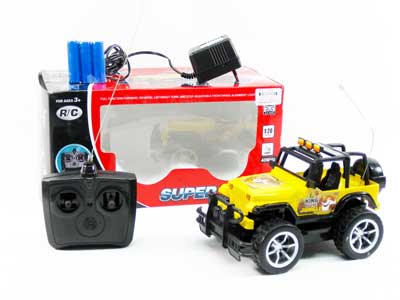R/C Jeep 4 Ways W/L_Charger toys