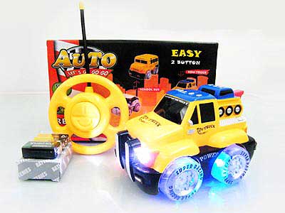 R/C Construction Truck 2Ways W/L_M(2C) toys