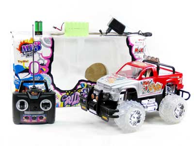 R/C Dance Car 4Ways W/L_M toys