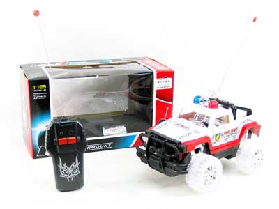 R/C Police Car 2Ways W/L toys