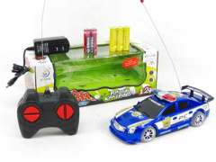R/C Police Car W/L_M_Charger toys