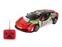 1:24 R/C Car 4Ways (Ferrari  28# F430 Brazil) toys