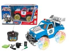 R/C Police Car 4Ways W/L(2C) toys