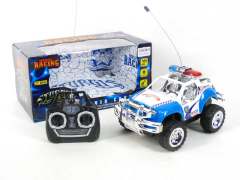 R/C Cross-country Police Car 4Ways W/L