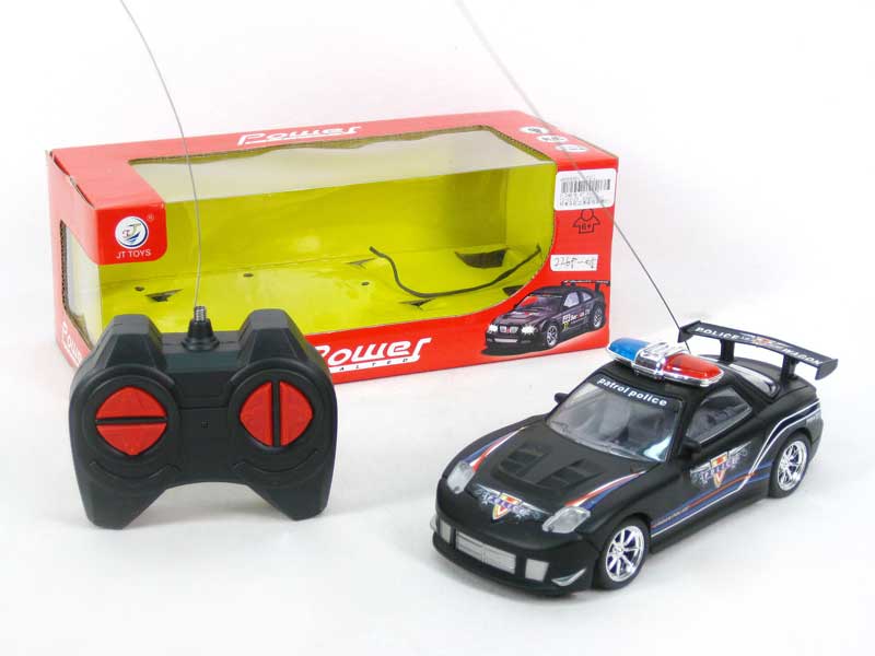 R/C Police Car 4Ways W/L toys