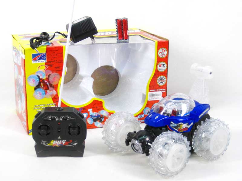 R/C Stunt Tip Lorry W/L_M(2C) toys