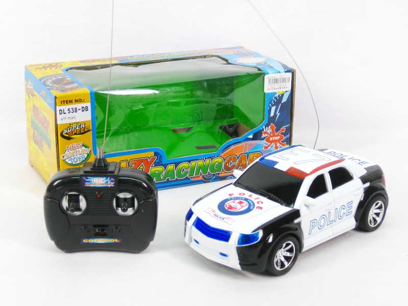 R/C Police Car 4Ways W/M toys