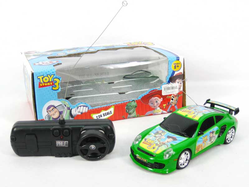 1:24 R/C Car 4Ways W/L(2S3C) toys