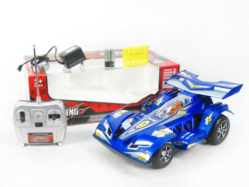 R/C Racing Car 4Way W/L_Charge toys