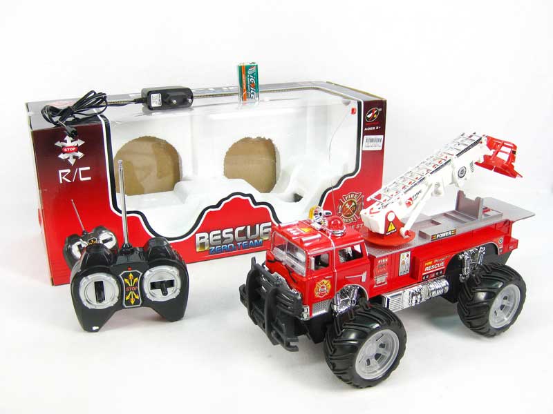 R/C Fire Engine 4Ways W/L_M toys