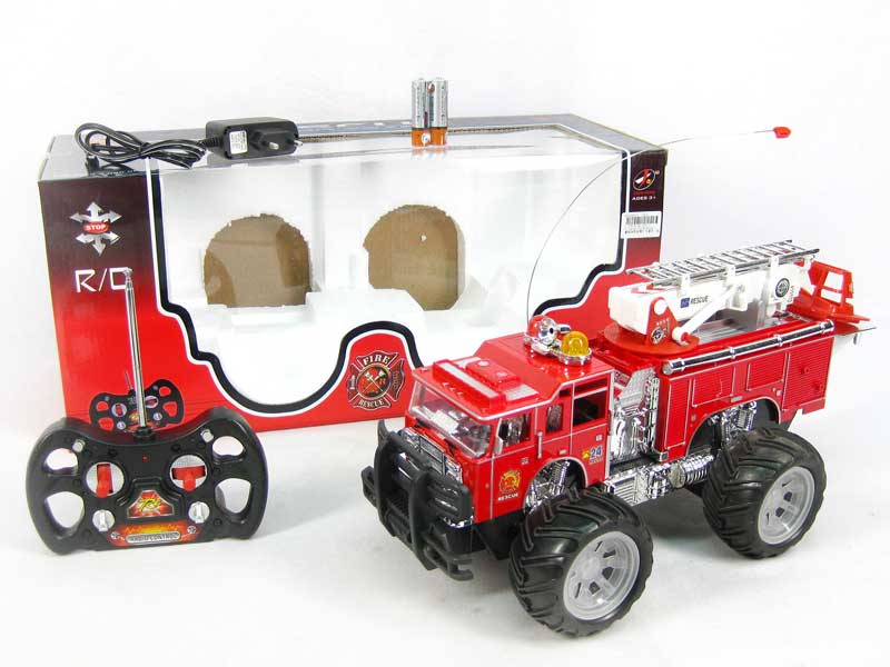 R/C Fire Engine W/L_M toys
