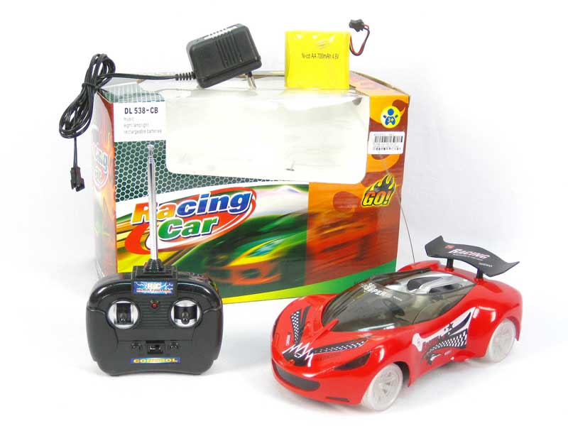 R/C Racing Car 4Way W/L_Charge toys