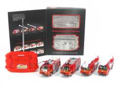1:87 R/C Metal Fire Engine(4S) toys