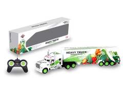 1:36 R/C Container Truck 4Ways W/L