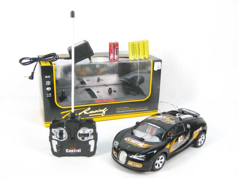 1:16 R/C Car 4Ways W/Charger toys