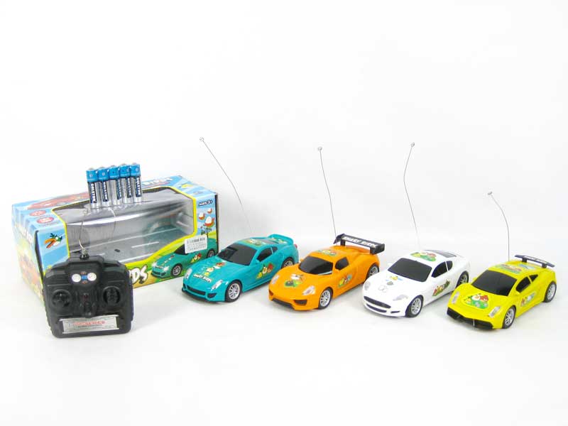 1:28 R/C Car 4Ways W/L(4S6C) toys