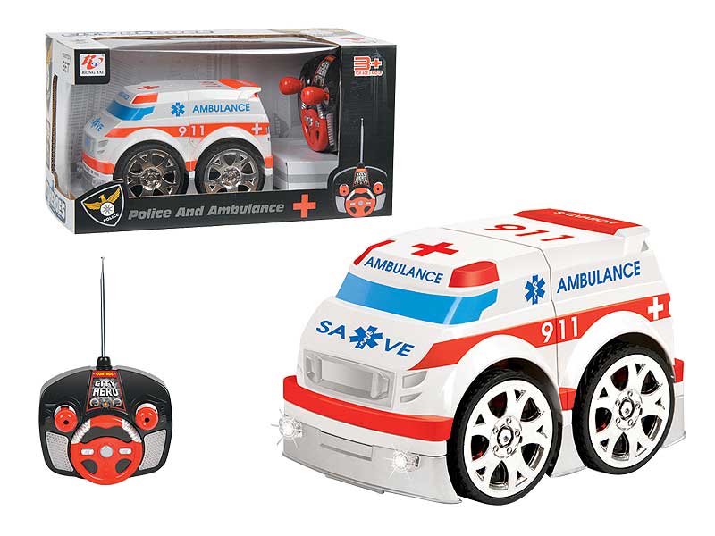 R/C Ambulance 4Ways W/L toys