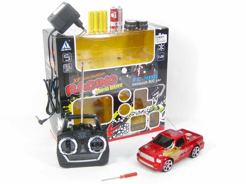 1:26 R/C Car 4Ways W/Charger toys