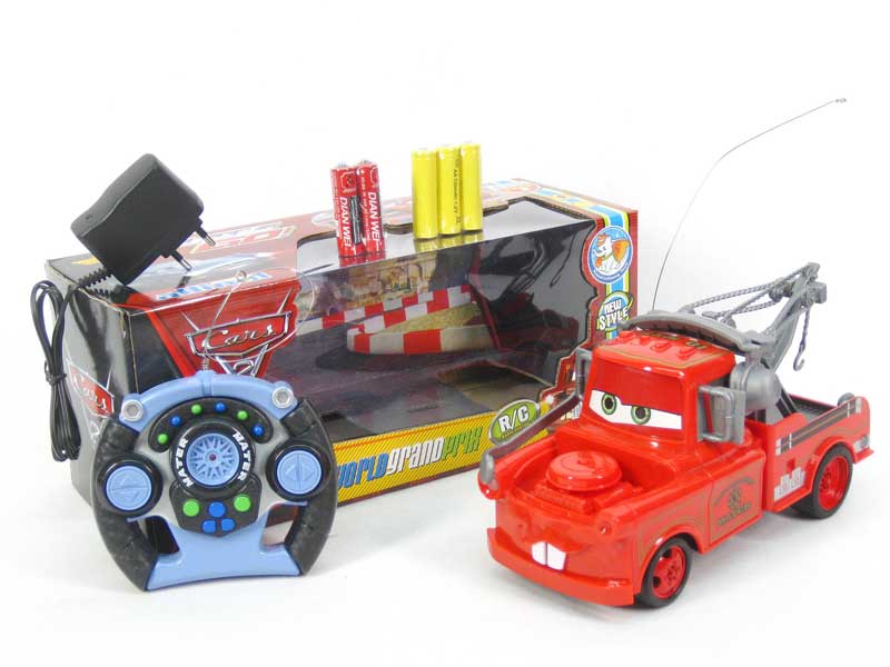 R/C Fire Engine Car 4Ways W/L_Charge toys