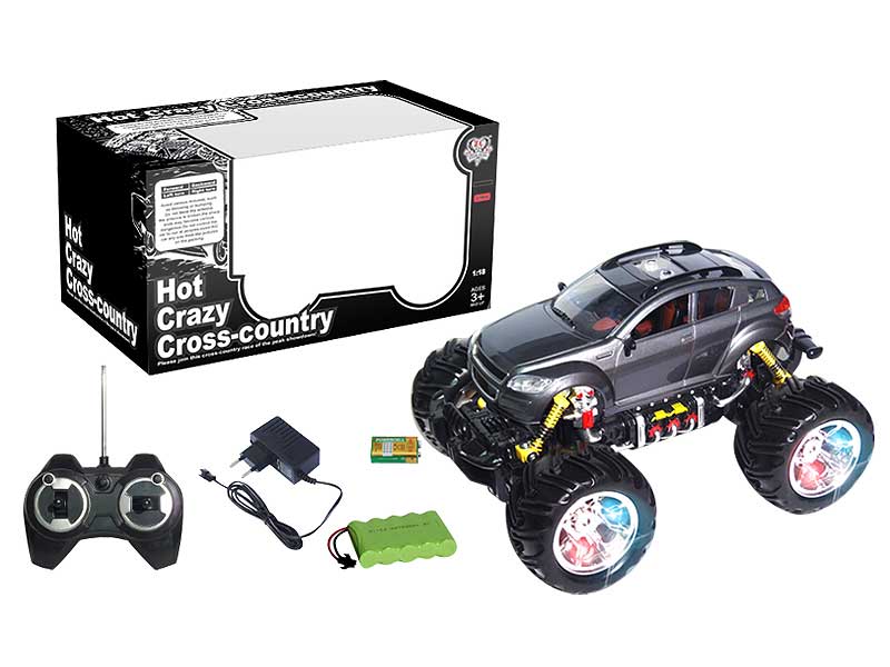 R/C Cross-country Car 4Ways W/Charge(2C) toys