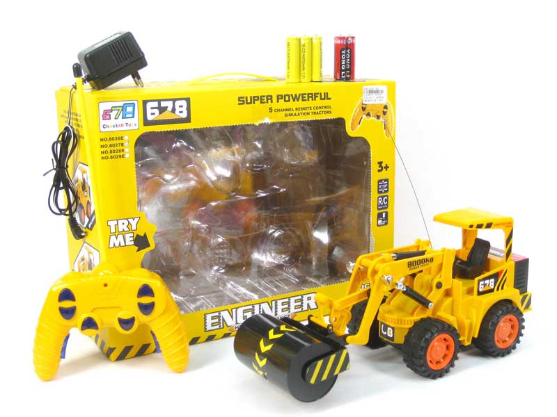 R/C Construction Truck 5Ways W/Charge toys