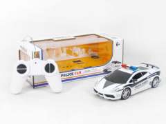 R/C Police  Car 4Ways W/L toys