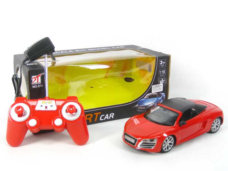 1:18 R/C Sports Car 4Ways W/L_Charger toys